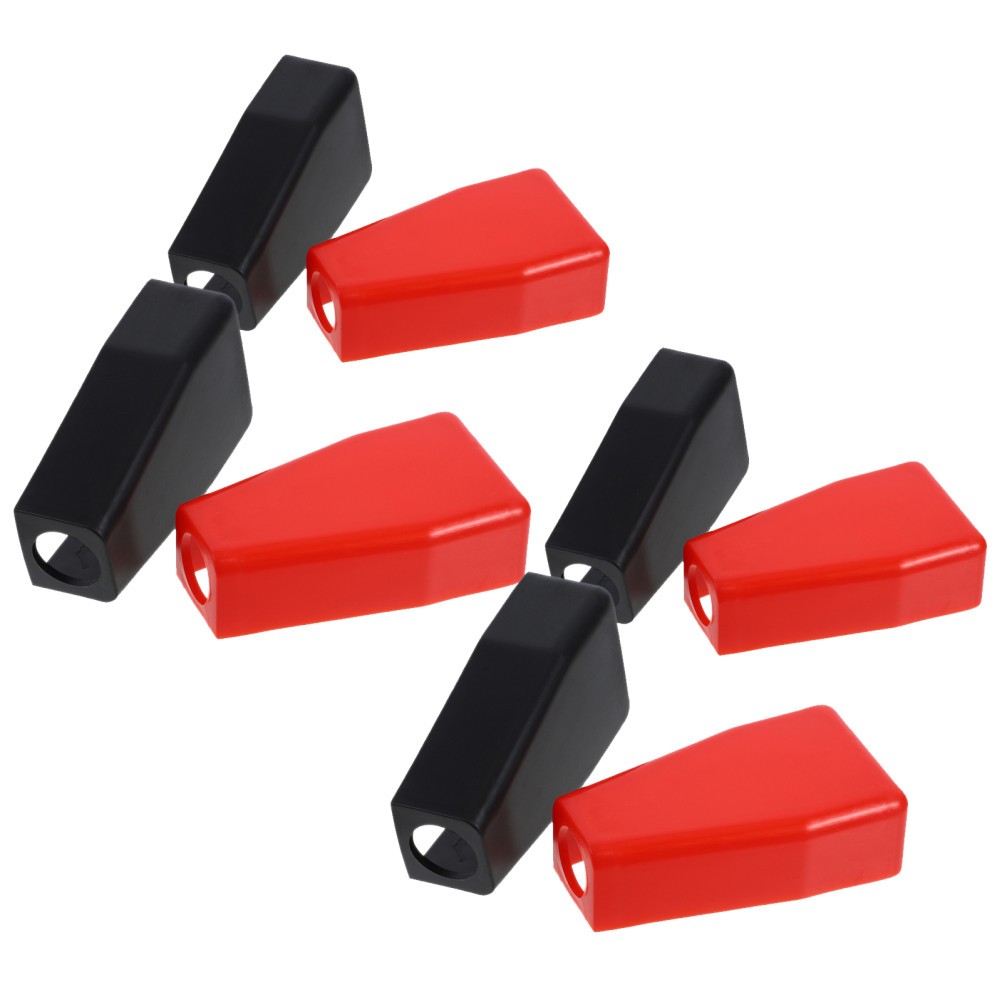 8pcs Battery Terminal Boots Insulating Cover, Terminal End Cover