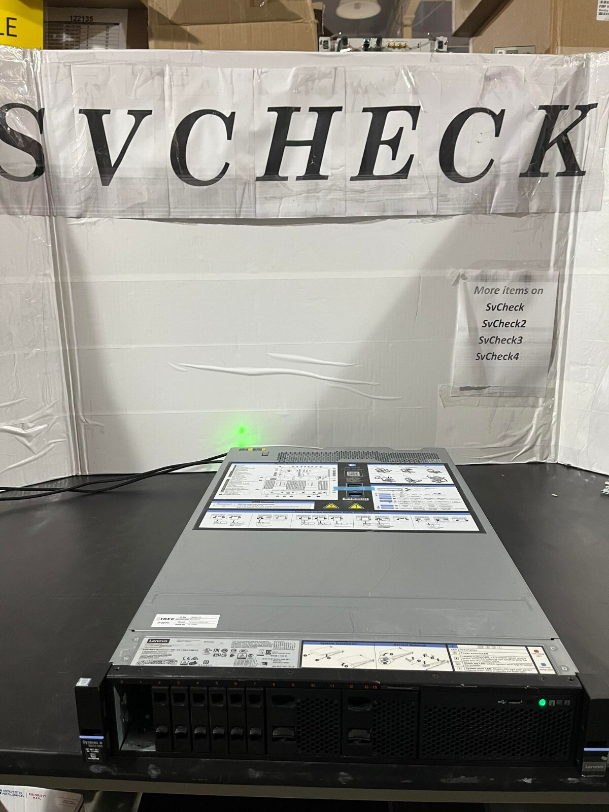Lenovo X3650 M5 8871-AC1 2 X E5-2667V4 3.2GHZ DUAL 750W Server
