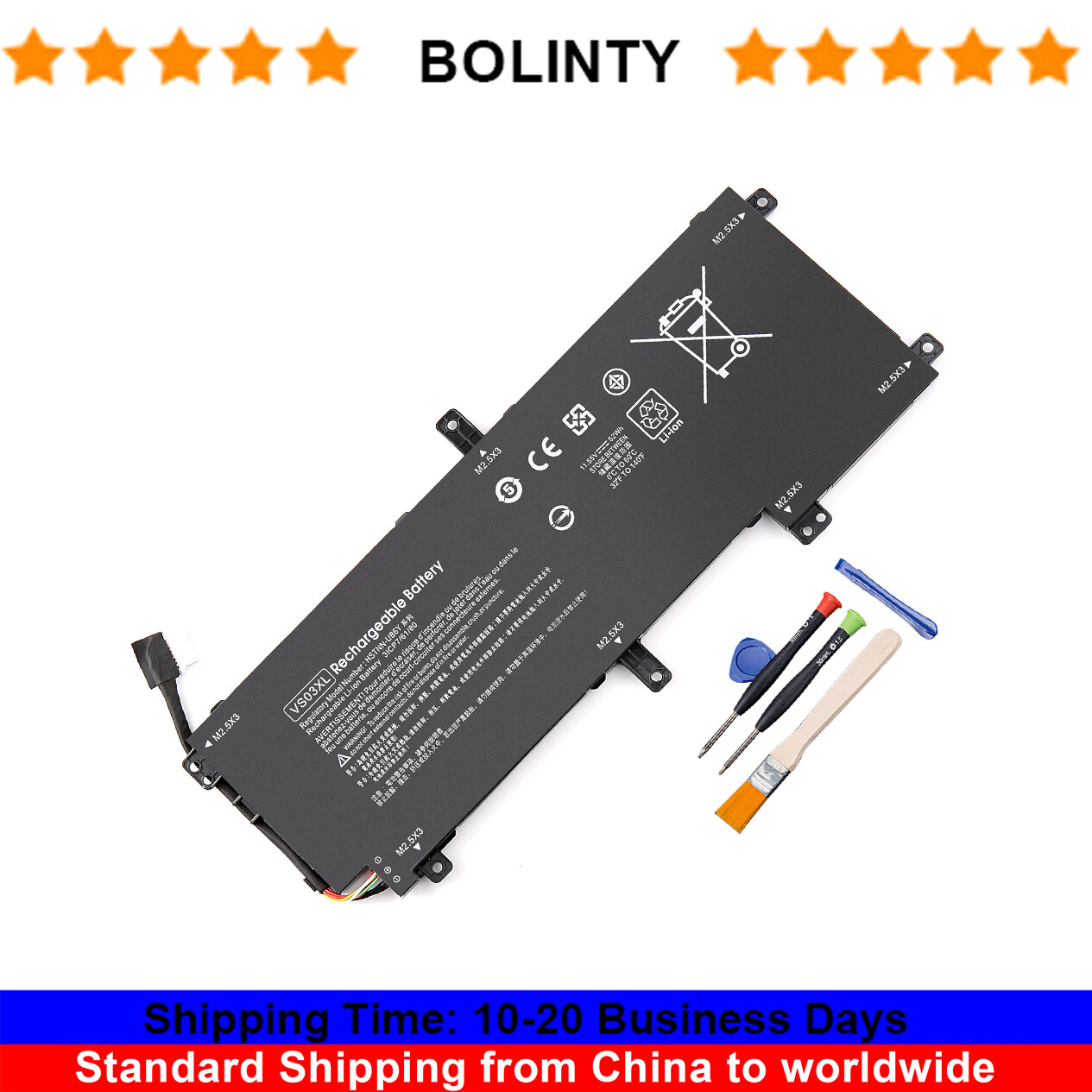VS03XL 849313-850 Battery for HP Envy 15-AS 15T-AS Series 849313-856 VSO3XL 52WH
