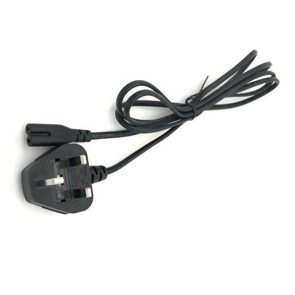6 Ft UK Power Cable for ALESIS M1 ACTIVE 320 USB DESKTOP STUDIO MONITOR SPEAKER