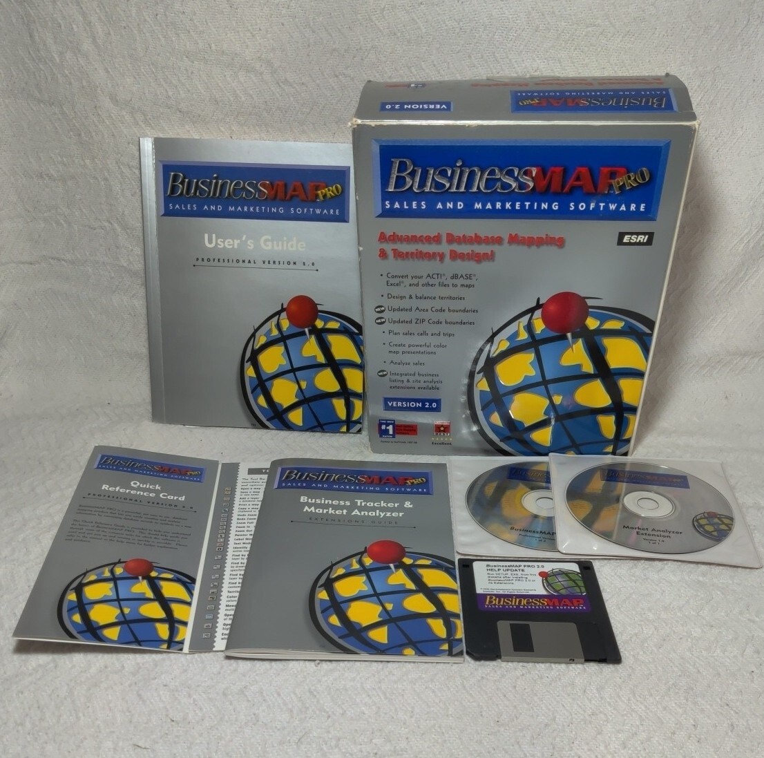 Business Map Pro 2.0 Sales And Marketing Software