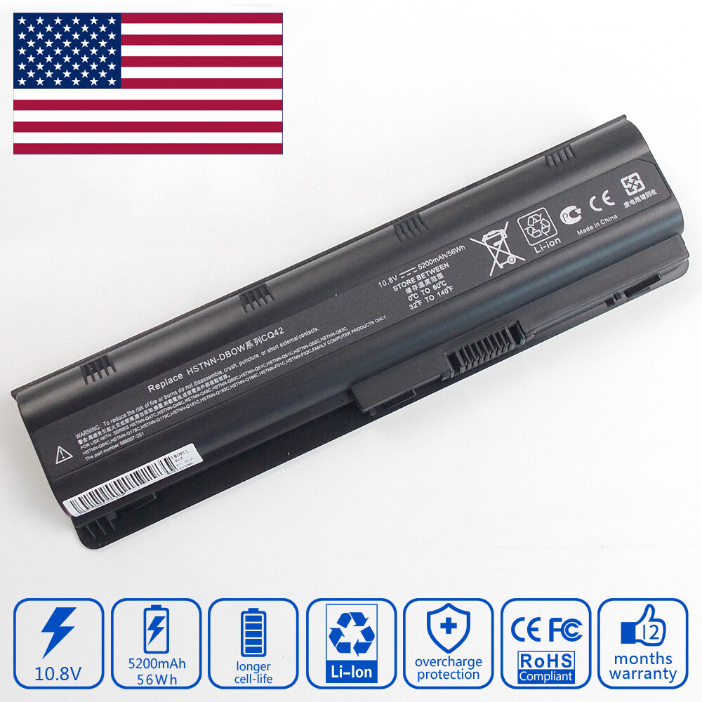 Battery for HP Pavilion G62-225NR G62-226NR G62-227CL G62-228CL G62-223CL