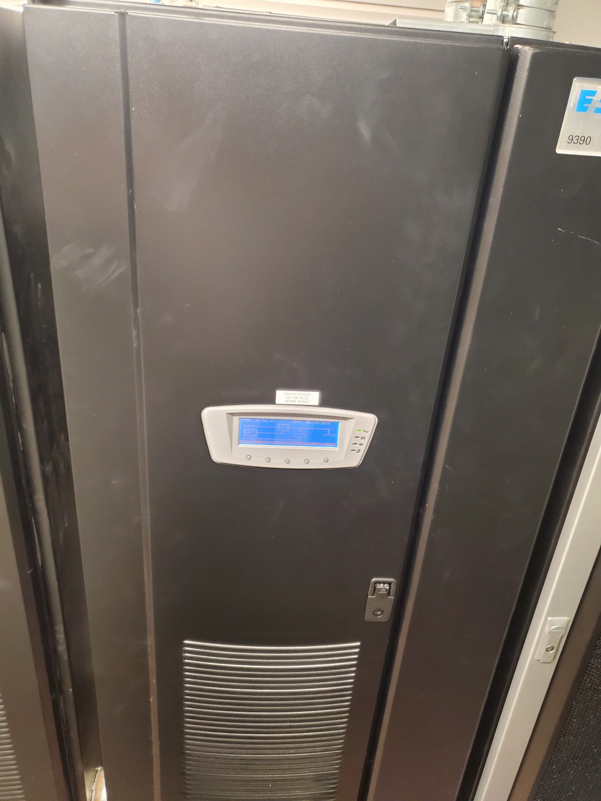 Eaton Powerware 9390-80 60kVA 208V 3-Phase Online Double Conversion Tower UPS