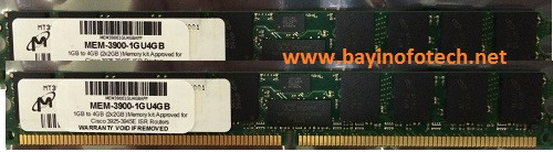 MEM-3900-1GU4GB 4GB (2x2GB) Memory Approved Cisco routers 3925-3945E ISR
