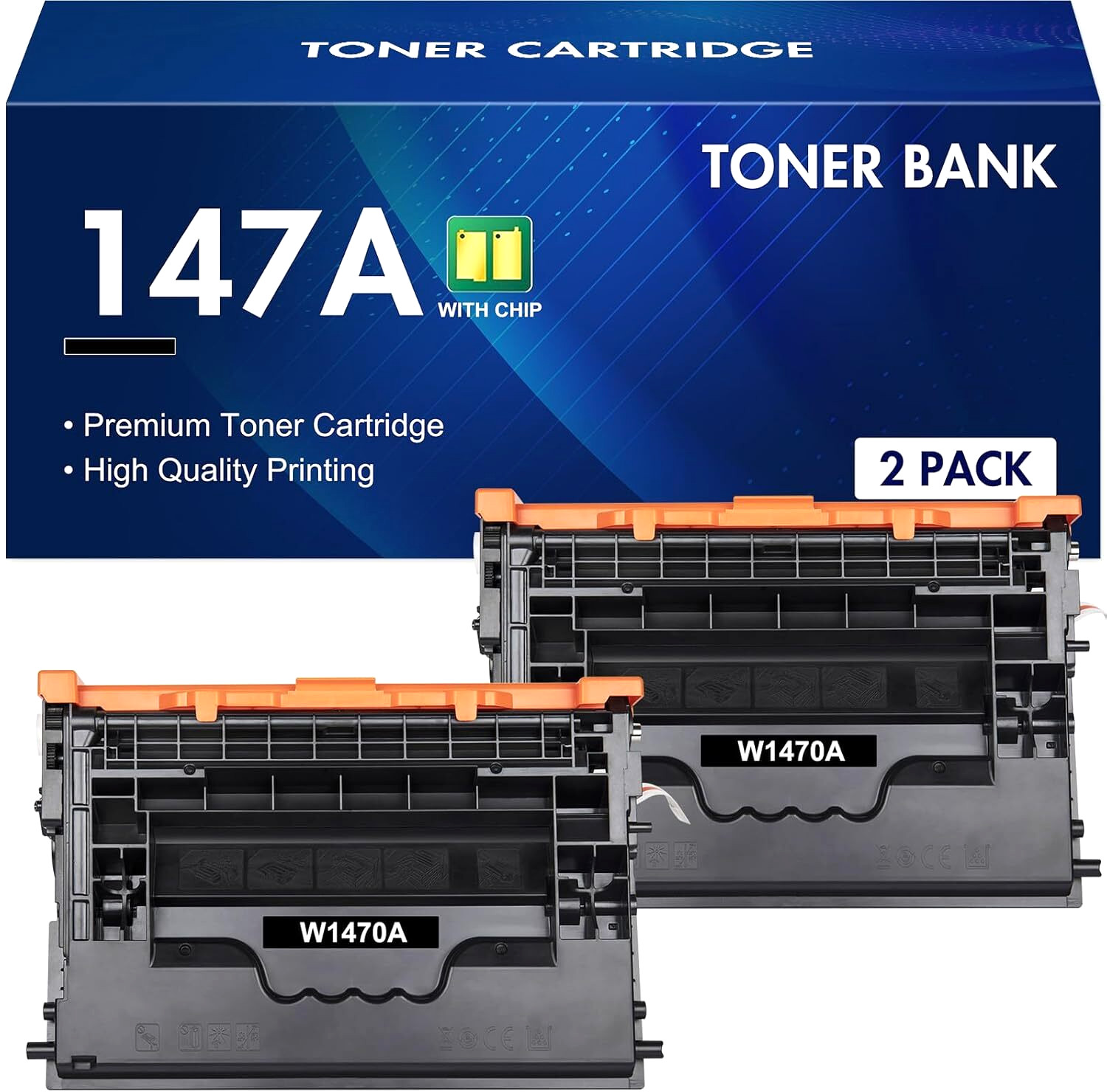 147A Black Toner Cartridge for HP Enterprise M610/M611/M612 & MFP M634/M635/M636
