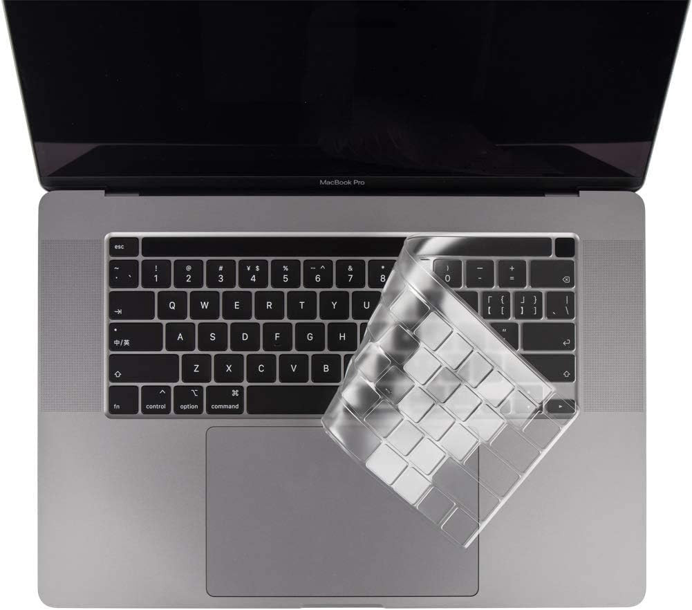 Ultra Thin Keyboard Cover Skin for Macbook Pro 16 Inch with Touch Bar Touch ID
