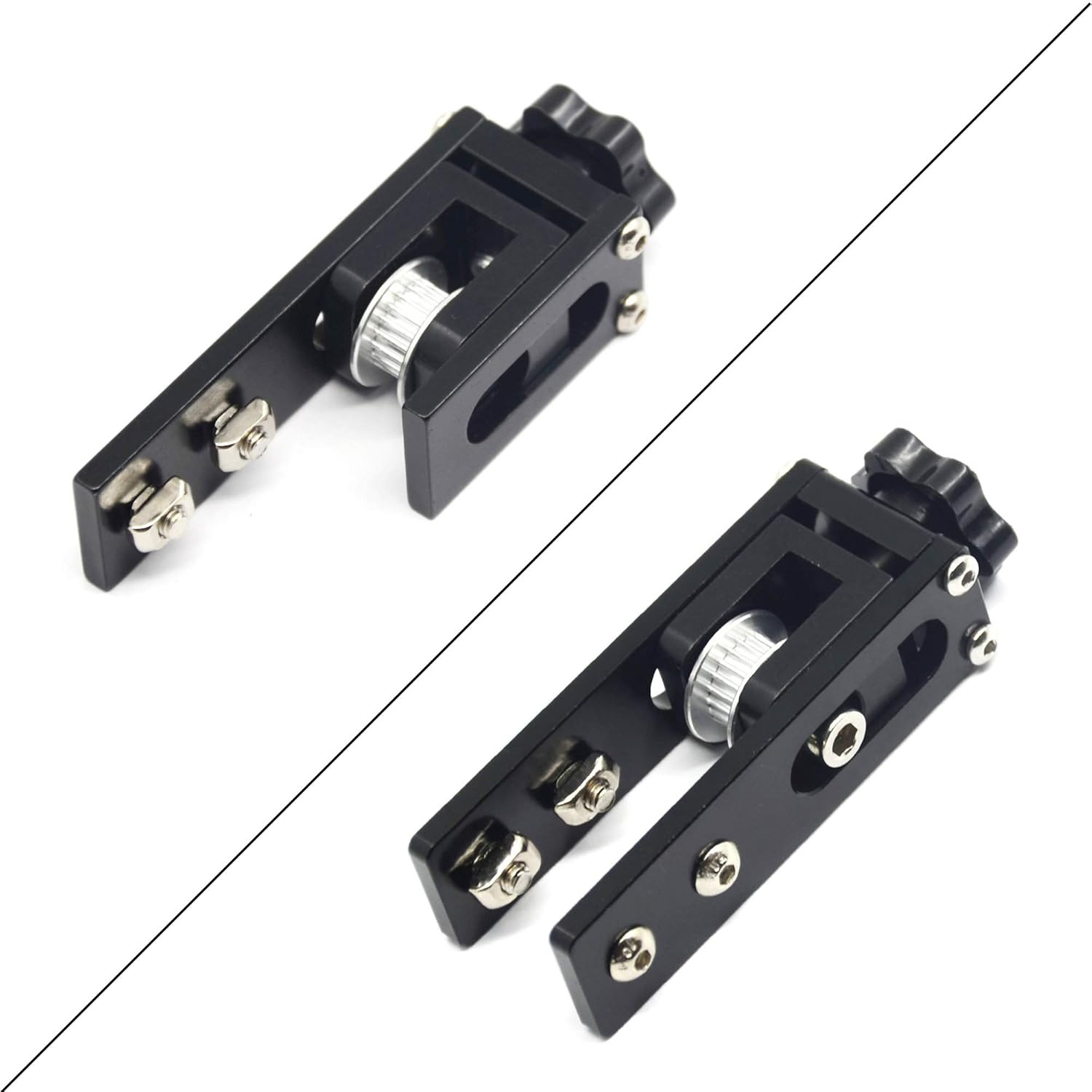 Upgrade 2020 Profile X-Axis Synchronous Belt Stretch Straighten Tensioner for Cr