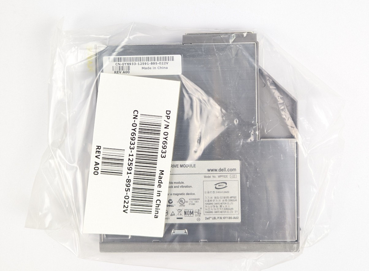DELL Latitude Internal Floppy Drive Module 5V 0.5A laptop MPF82E