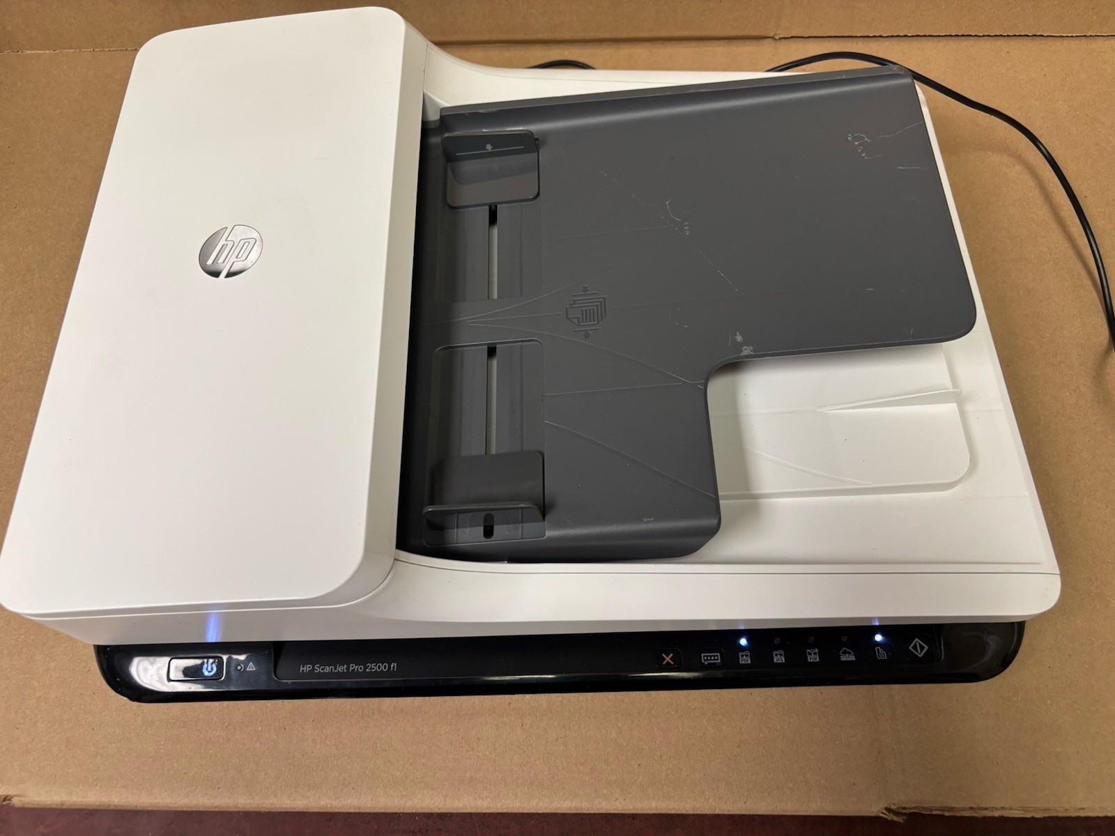 Open Box (Never Used) HP ScanJet Pro 2500 F1 Flatbed Scanner - White