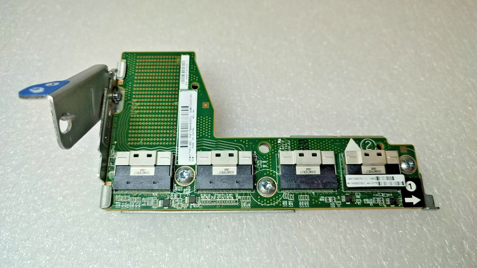 HPE SPS-PCA 4x Slimline Bkpln 877951-001 , 872689-001