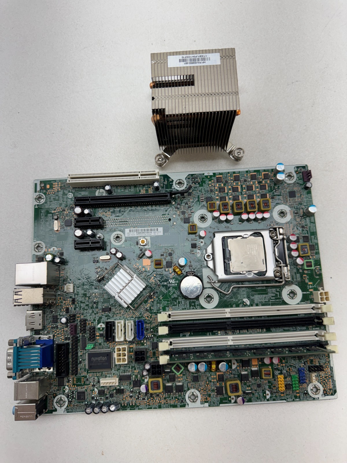 HP 615114-001 Compaq 6200 Pro LGA1155 Motherboard Intel i3-2120 3.3GHz 4GB RAM