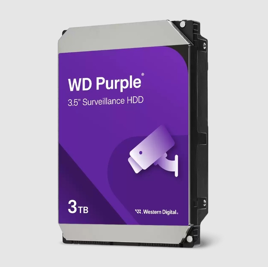 Western Digital WD34PURZ 3TB WD Purple Surveillance 3.5" SATA Internal HDD