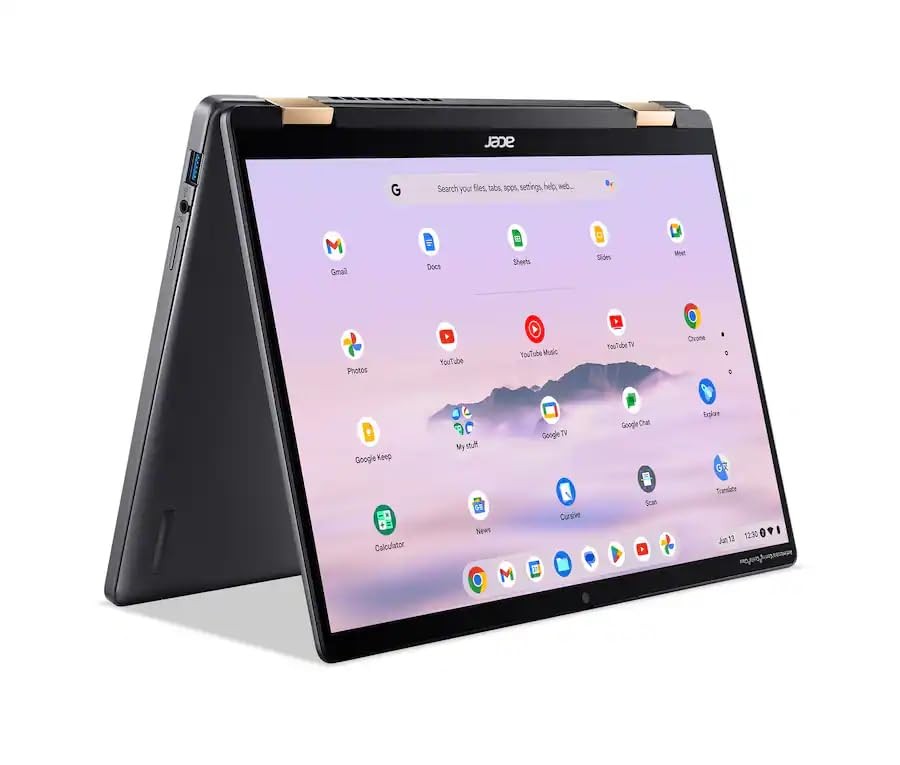 Acer - Chromebook Plus Spin 714 Laptop with Google AI 14" WUXGA Touch