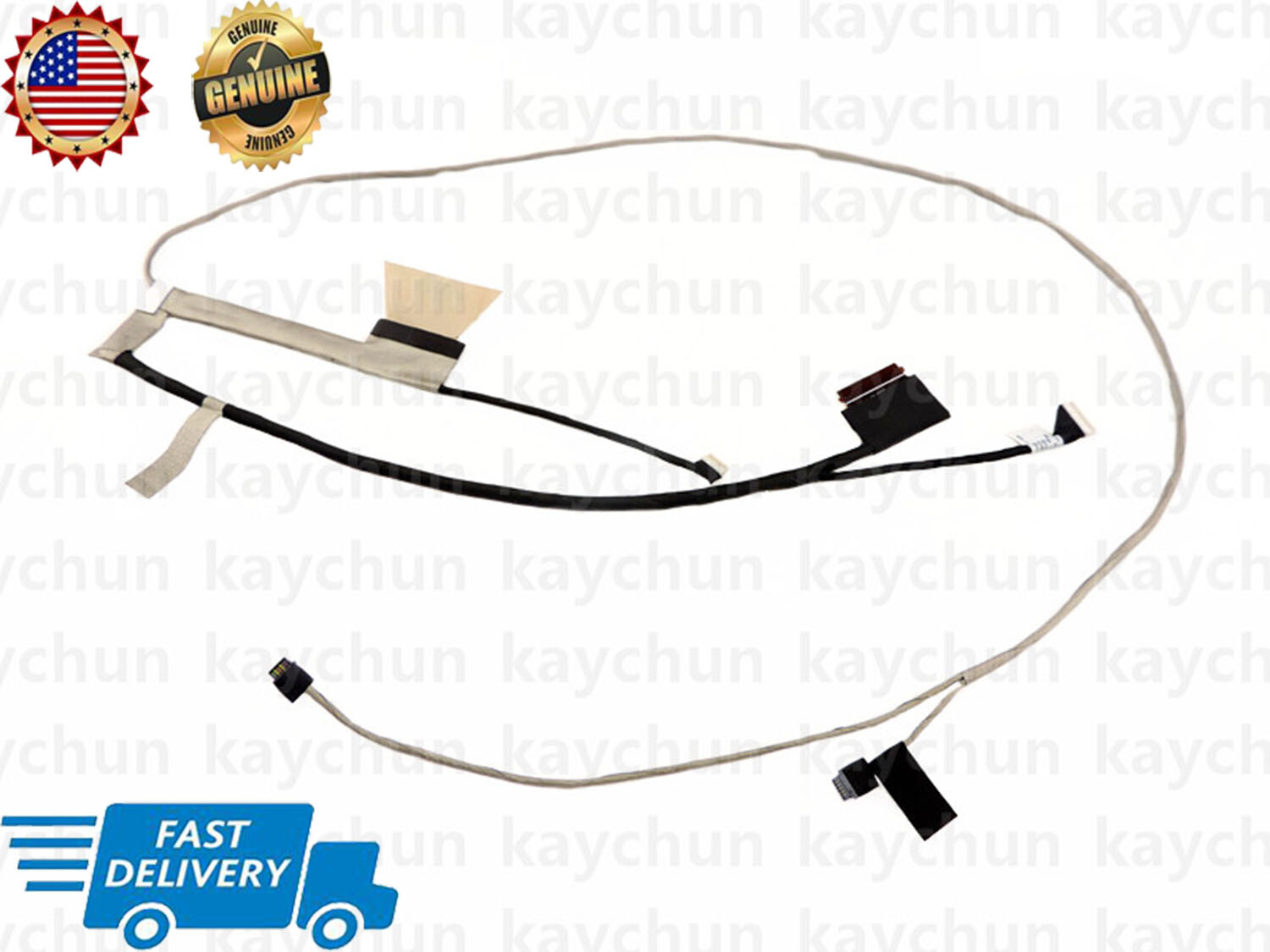 Genuine LCD LVDS Video Display Screen Cable For HP ENVY 17M-AE FHD Touch 30Pin