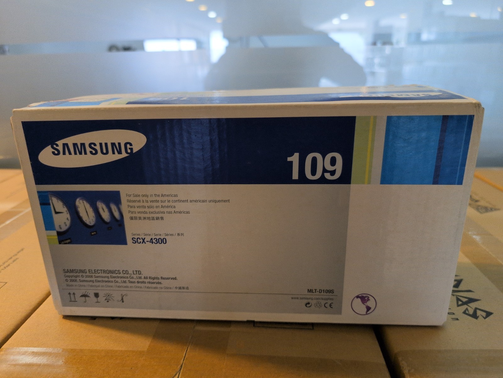 Samsung MLT-D109S Black Toner Cartridge Genuine OEM SCX-4300 New Sealed