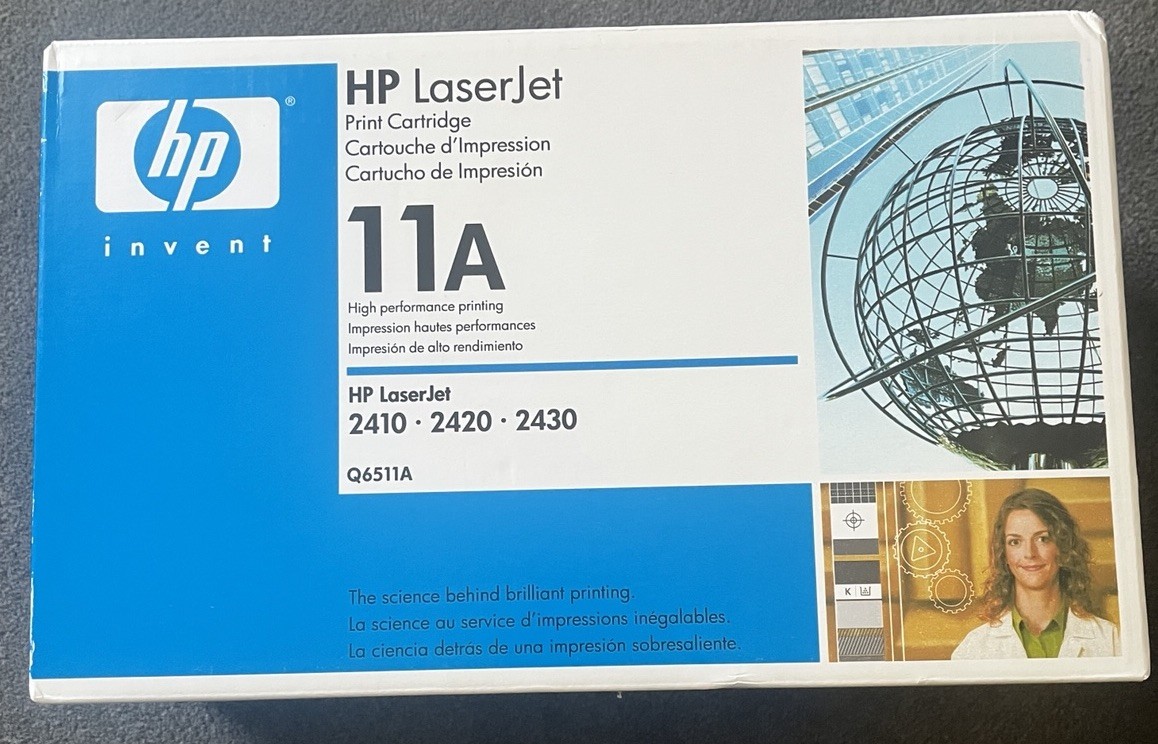 HP 11A Q6511A Black Toner Cartridge for LaserJet 2410 2420 2430