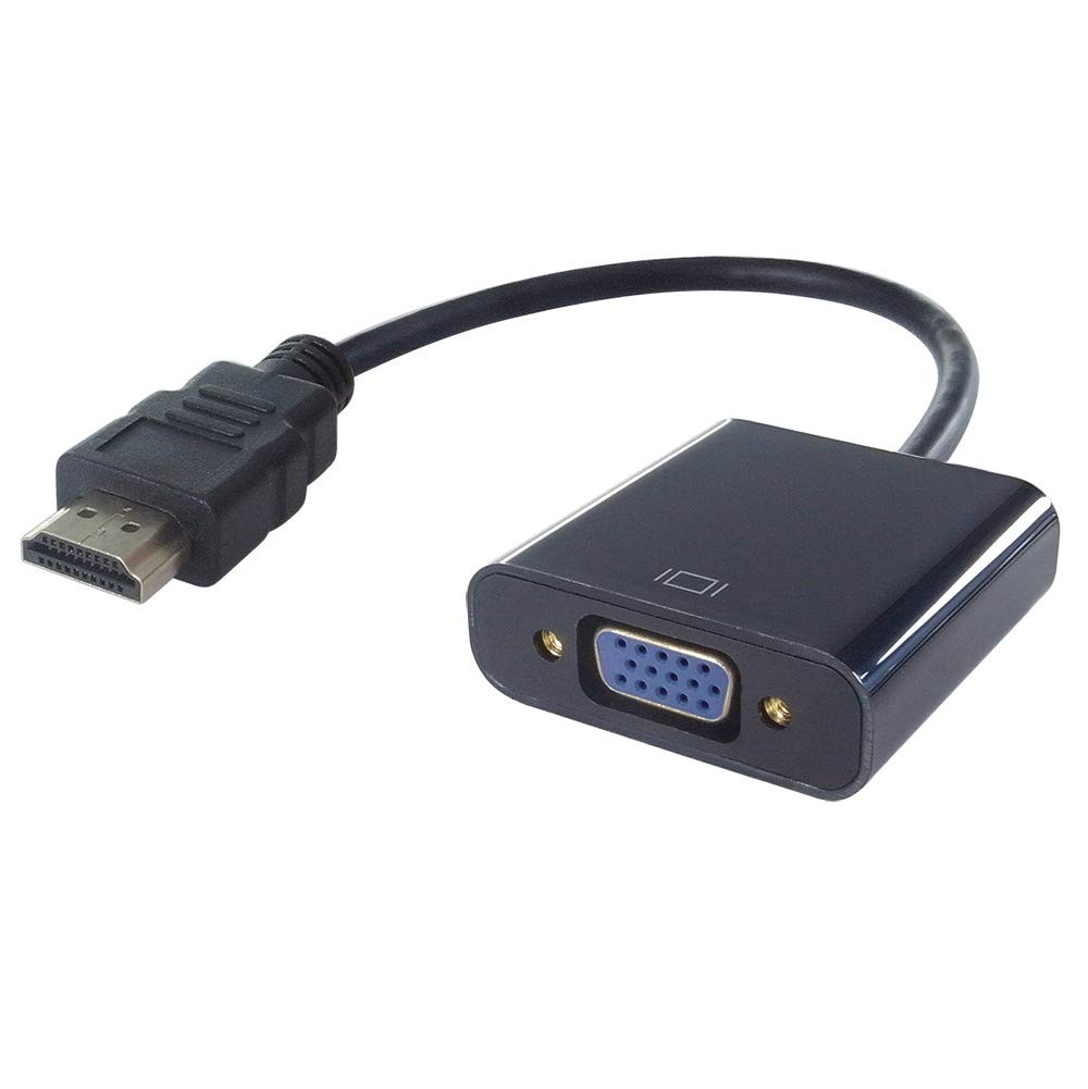 Connekt Gear HDMI to VGA Active Adapter - Male to Female (HDMI Source)