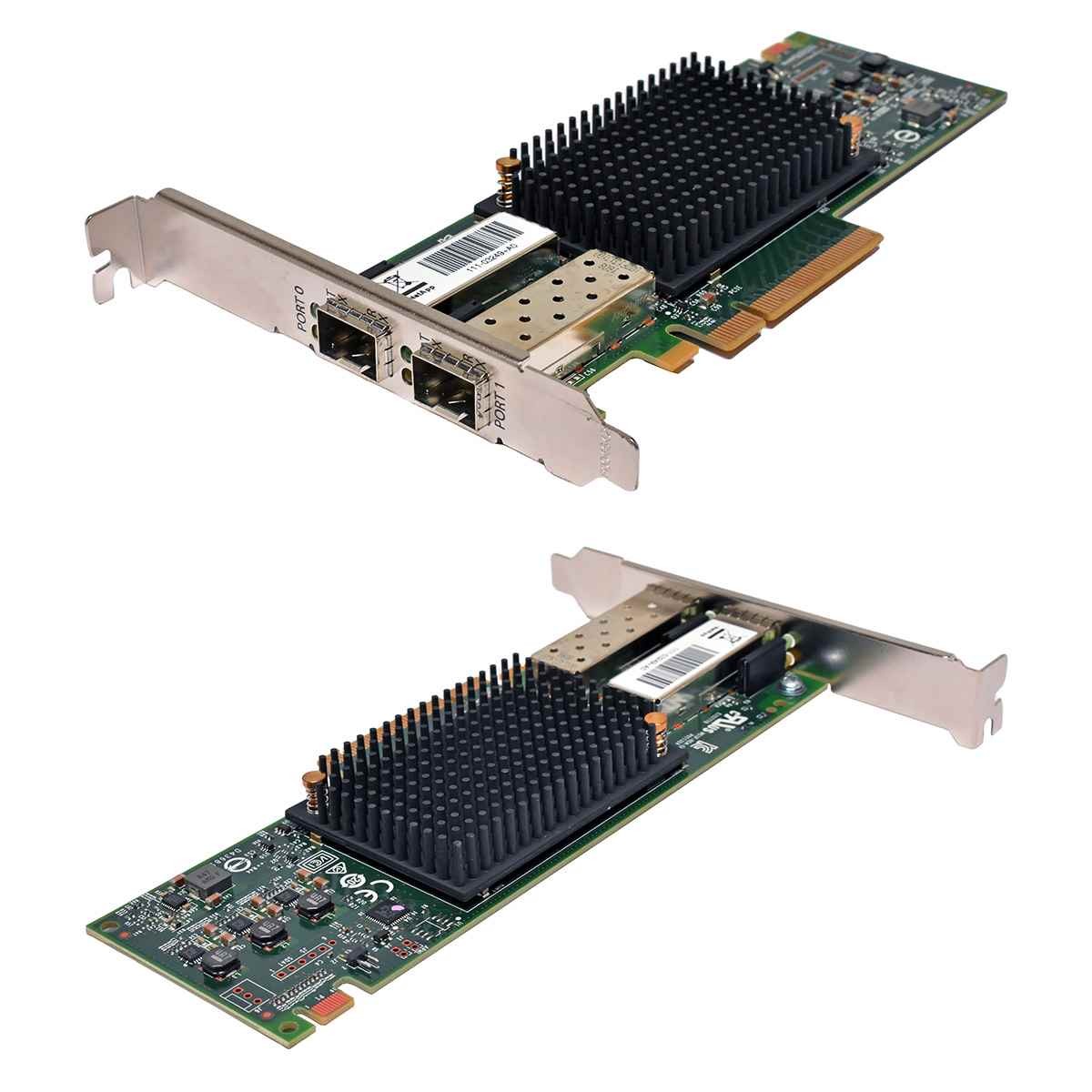 NetApp Emulex X1134A 111-03249+A0 P011324-21G Dual Port 32G SFP+ PCIe3.0 x8 HBA