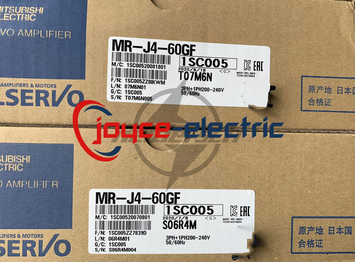 New 1PC Mitsubishi MR-J4-60GF Servo Driver