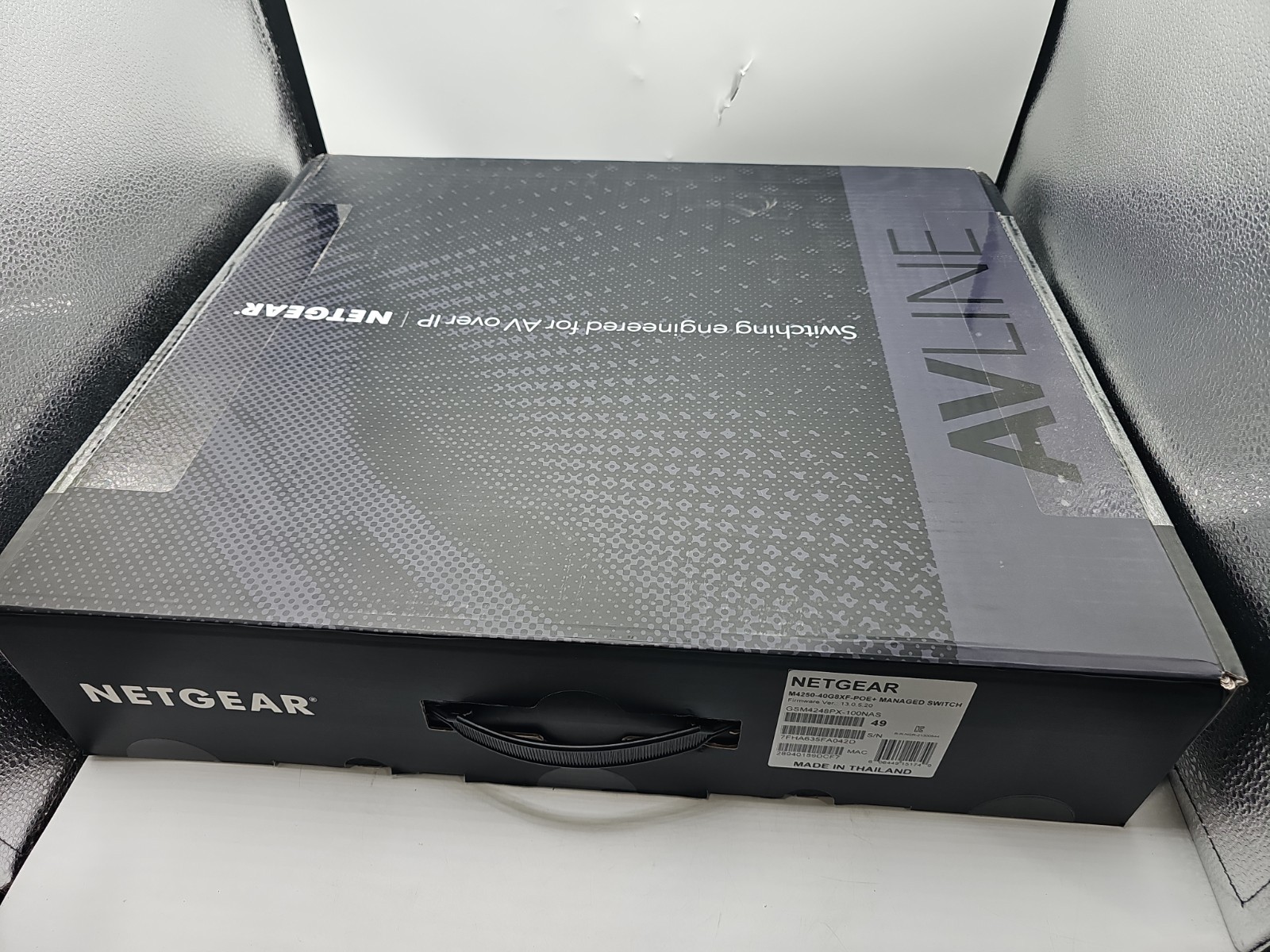New Netgear M4250-40G8XF-POE Managed Switch (GSM4248PX-100NAS) 