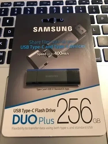 NEW SAMSUNG DUO Plus 256GB 300MB/s USB 3.1 Flash Drive MUF-256DB/AM