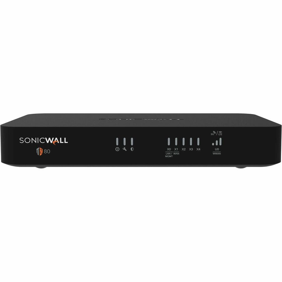 (3 & Free Offer) SonicWall TZ80 SECURE UPGRADE ADVANCED EDITION 3YR (INCLUDES