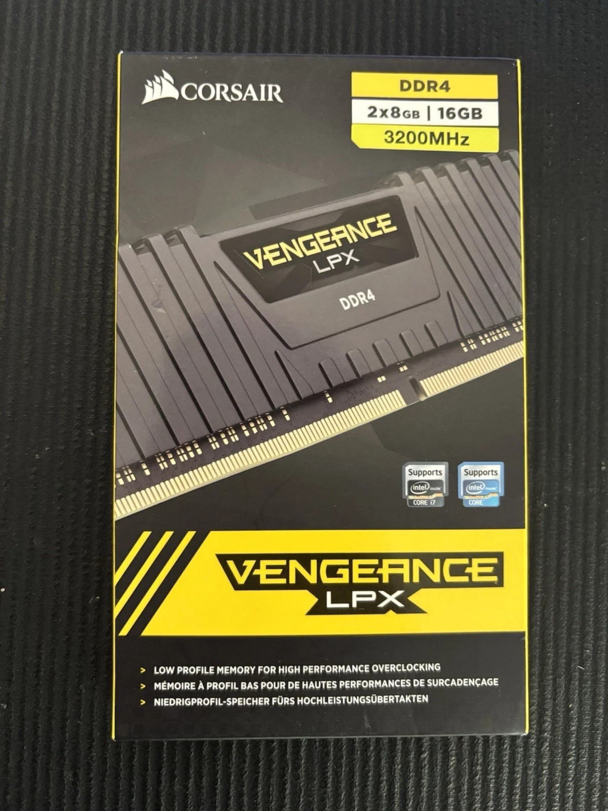 New Sealed Corsair Vengeance LPX 16GB (2x8GB) DDR4 3200MHz DIMM Low Profile RAM