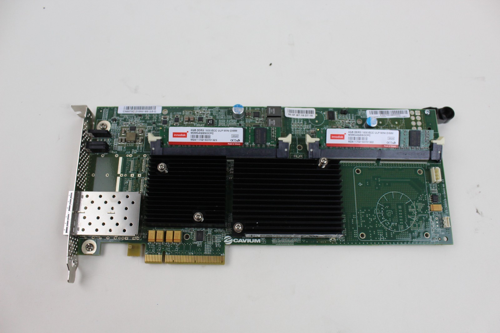 Cavium CN6870C-210NV-M8-3.0-G CAVIUM NETWORKS 2-PORT 8GB RAM card