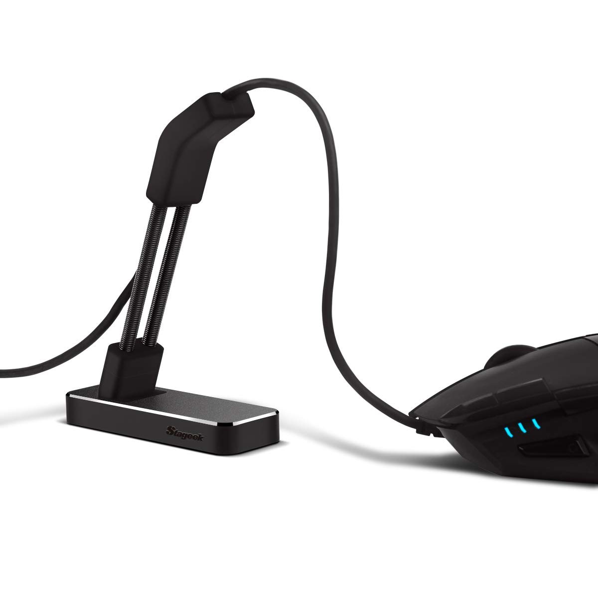 Mouse Bungee, Stageek Aluminum Alloy Gaming Mouse Cable Management System
