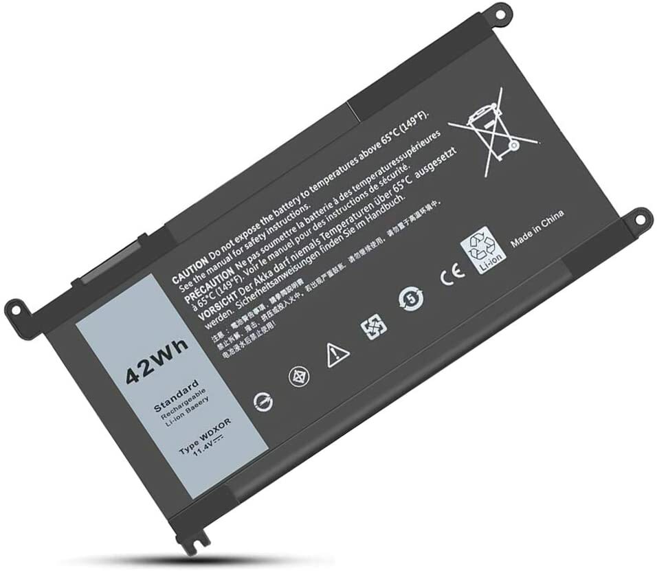 11.4V 42WH WDX0R Laptop Battery for dell Inspiron 15 5565 5567 5568 5578 7560