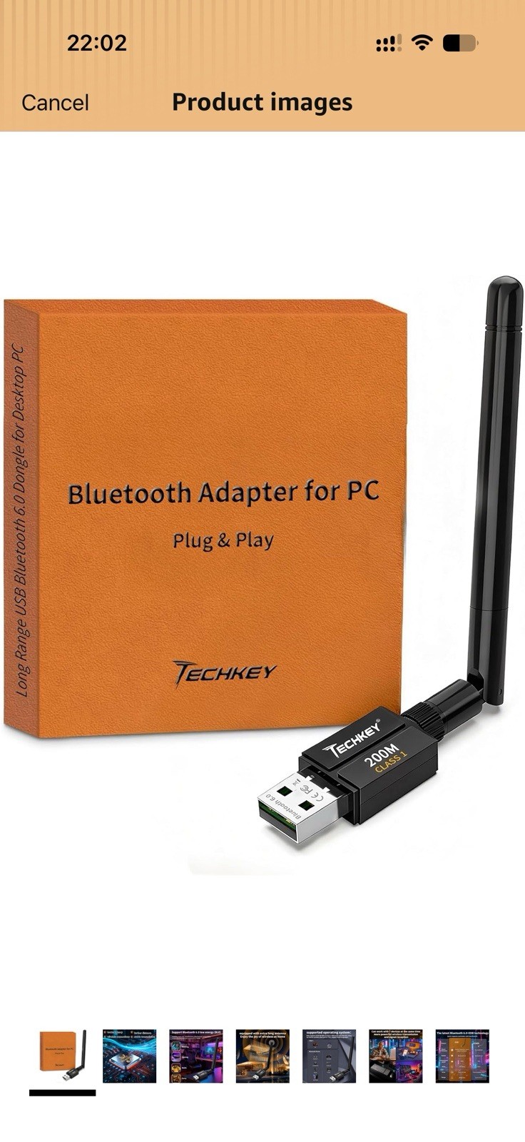 USB Bluetooth 6.0 Adapter for Desktop PC: Plug & Play 600FT Long Range Wireless