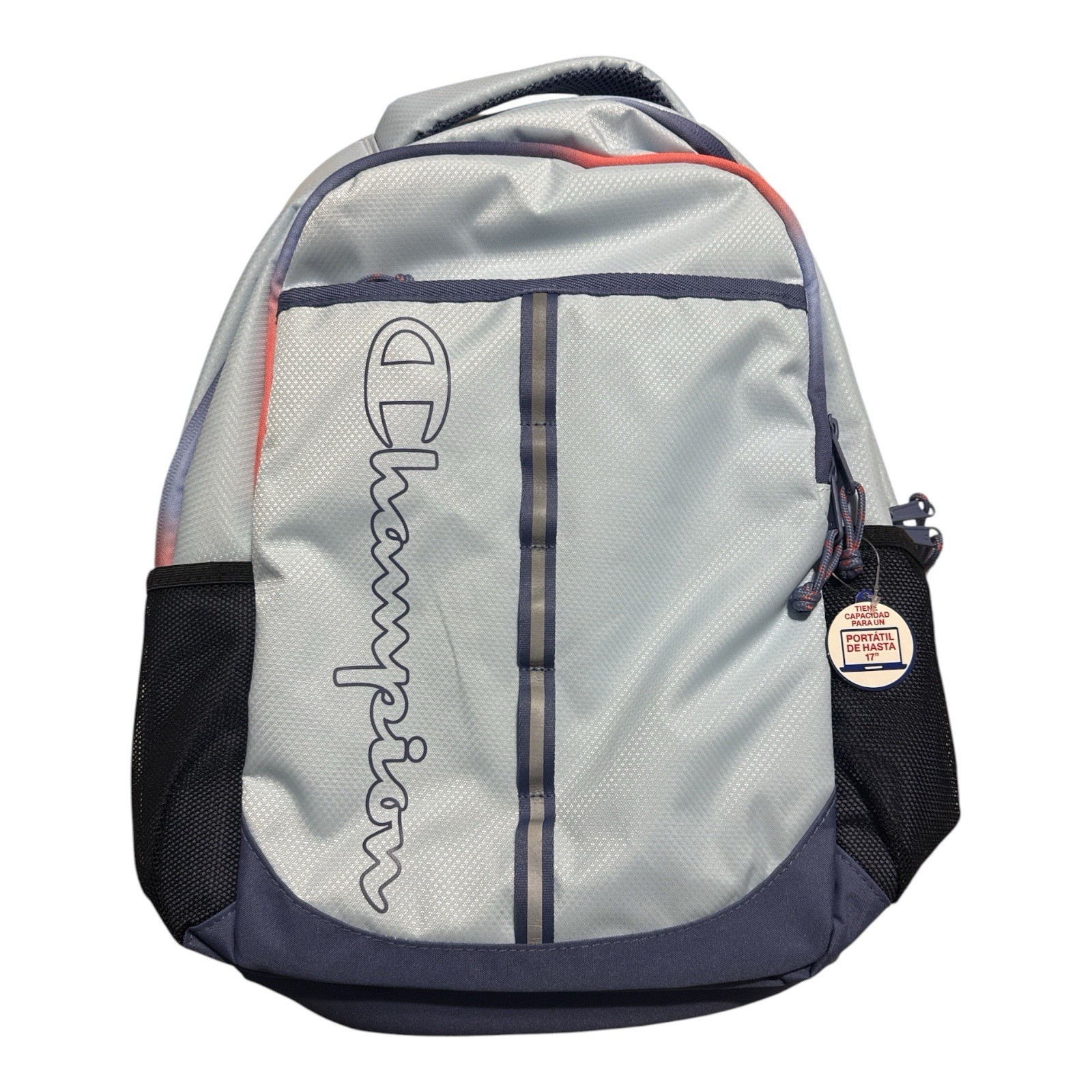 Champion Center Backpack w/ Laptop Sleeve Light Blue NWT