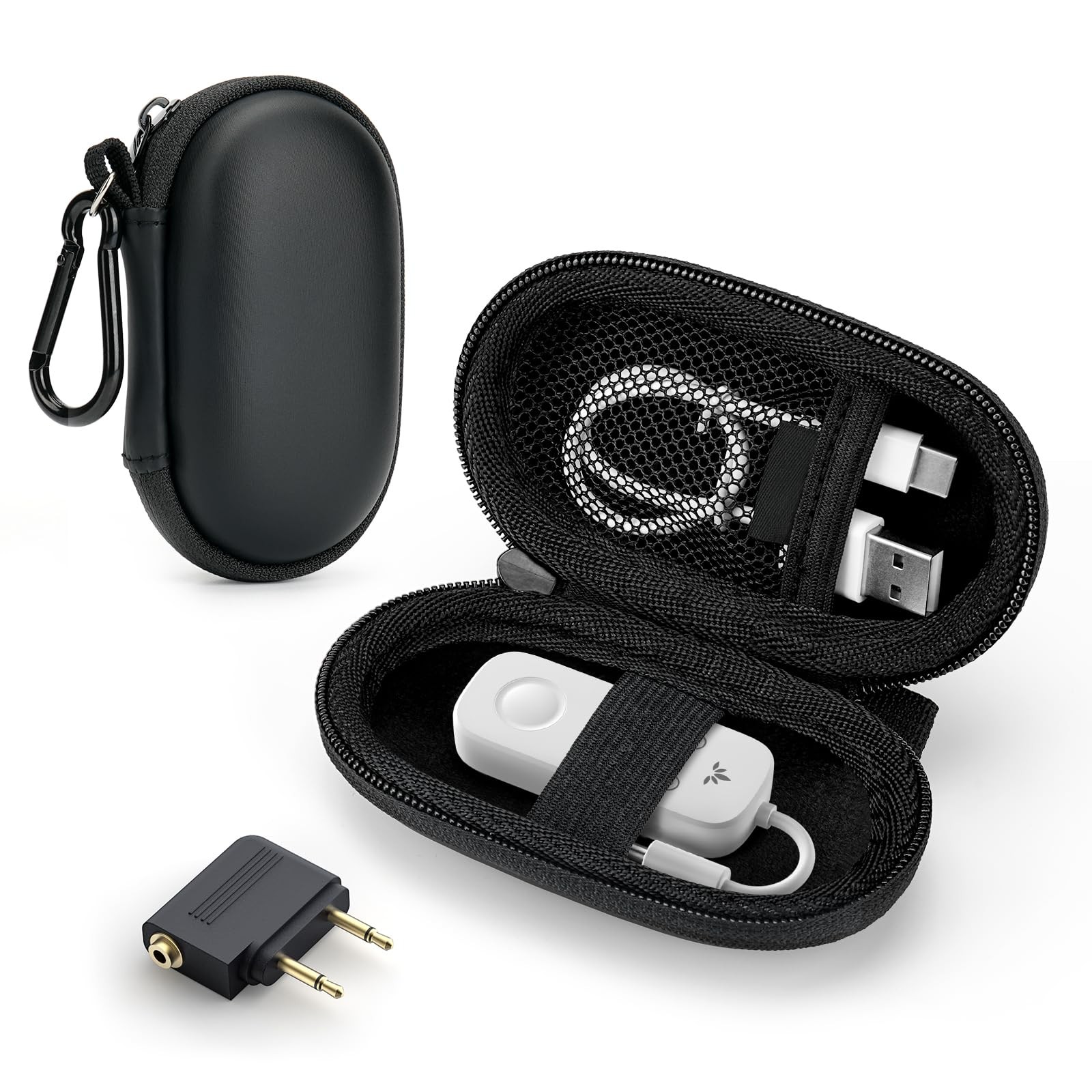 Hard Case for Avantree Relay/1Mii/UGREEN/AirFly SE/2//Duo Bluetooth Wireless ...