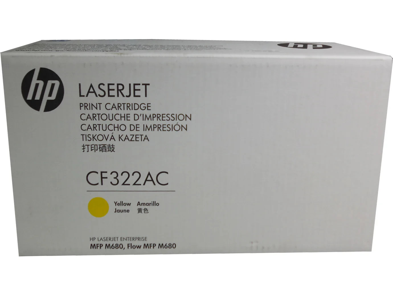NEW HP CF322A / CF322AC Yellow 653A / 653AC Toner Cartridge Genuine SEALED BOX