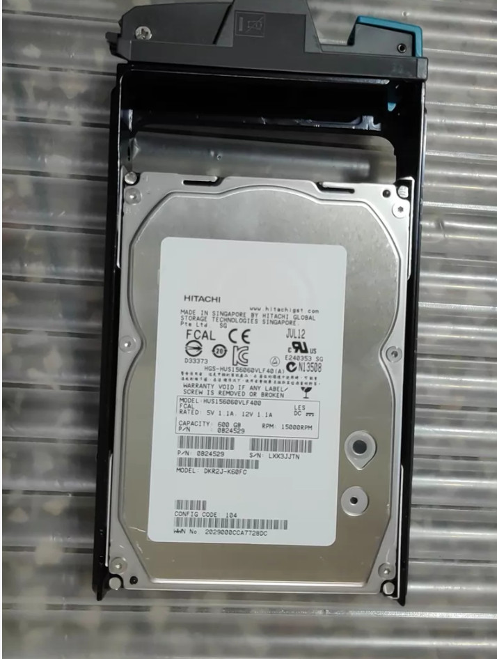 Used HITACHI 5529301-A 600GB 15krpm 3.5 FC HDD HDS HP XP24000 HDD