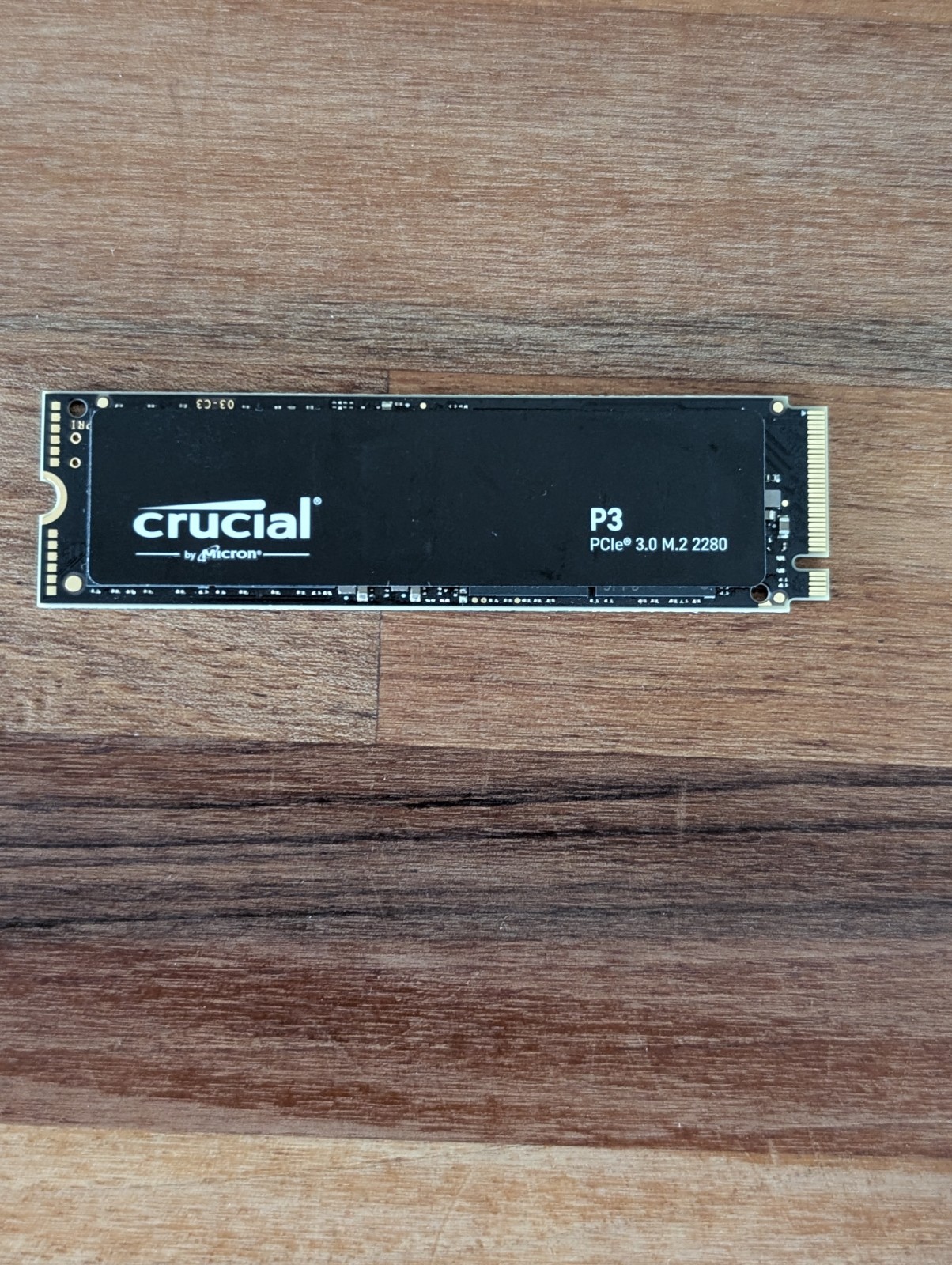 Crucial P3 PCIe 3.0 M.2 2280 4TB SSD Black Used A