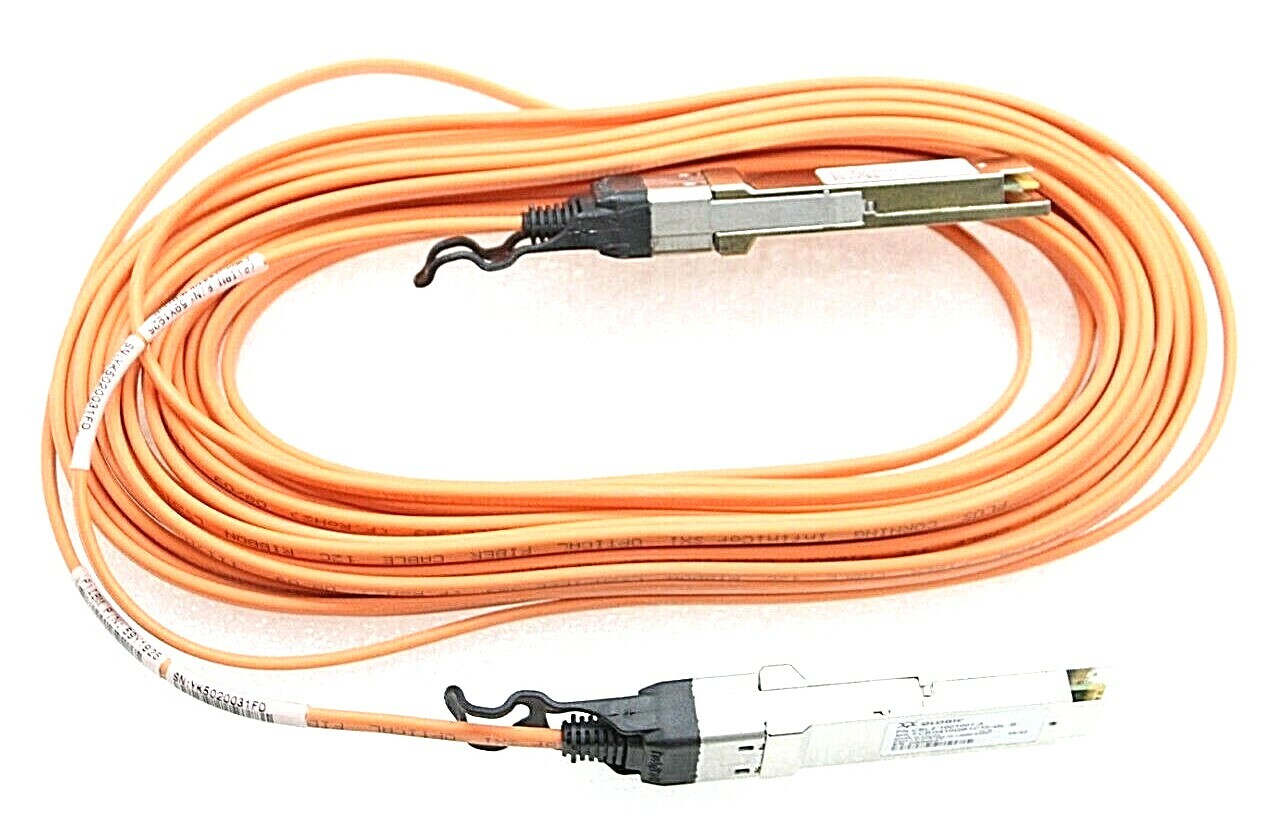59Y1926 QLOGIC IBM Compliant 10m 4x QSFP Cable Qlogic QSF IB Fiber Grade A NEW~