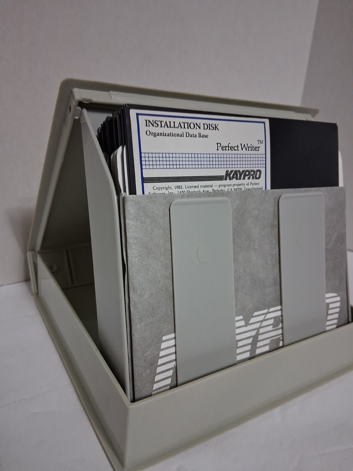 Kaypro Vintage 1980s Software 16 Disks Perfect Suite Original Case