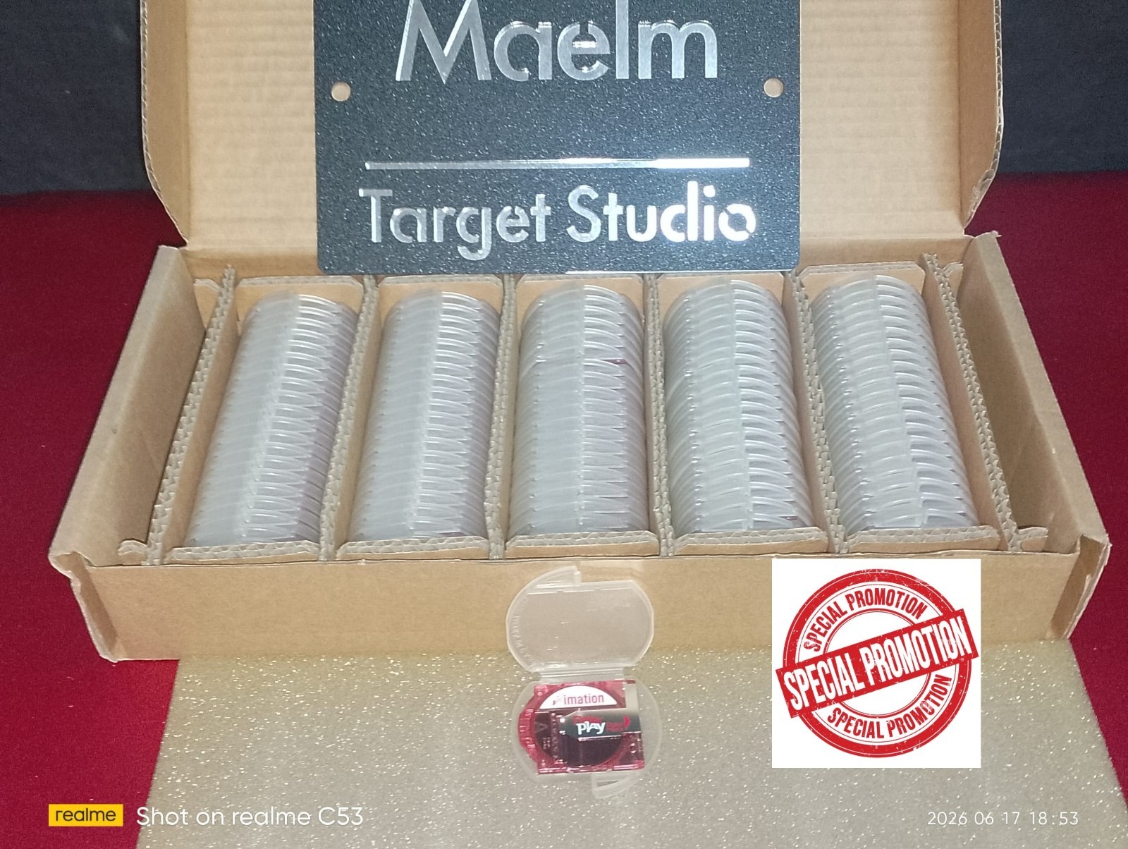 1X DataPlay IMATION MULTI COLOR (1 X MINI DISC) RARE 💥💯SALES 💥