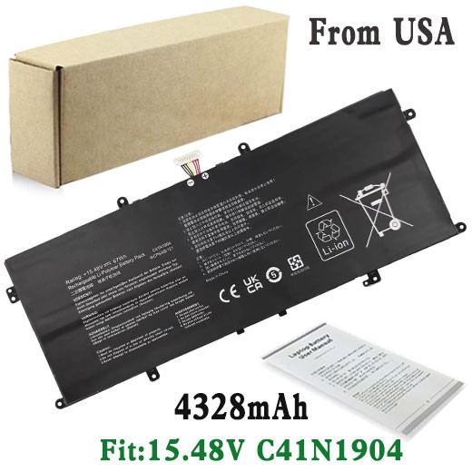 C41N1904 67Wh Battery for Asus ZenBook 13 BX325JA UM325SA UM325UA UX325EA Series