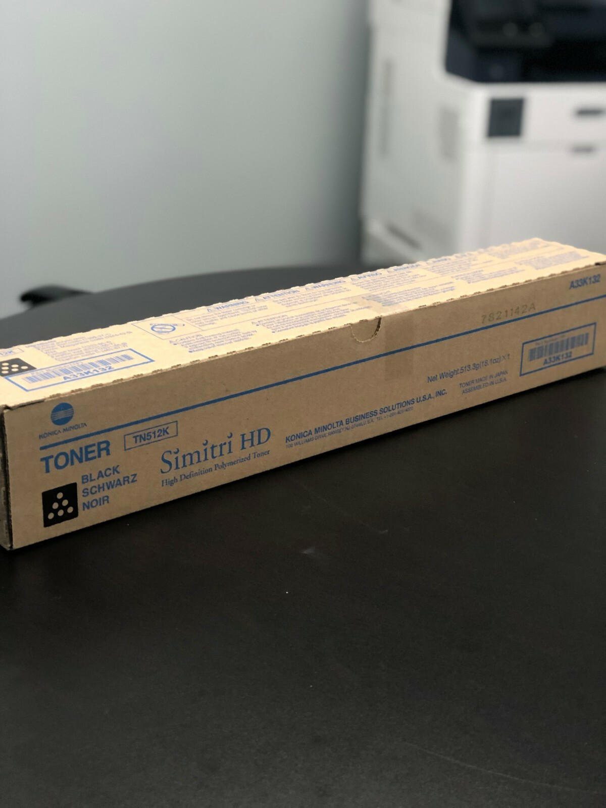 NEW OEM KONICA MINOLTA TN-512 BLACK TONER