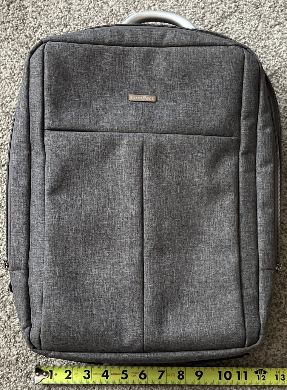 CoolBell CB-6107S 15.6" Laptop Bag Backpack - Gray