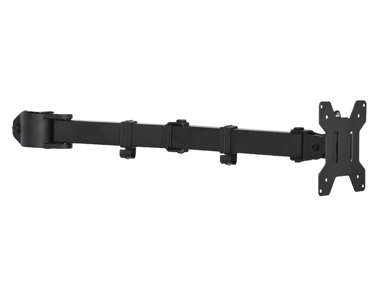 VIVO Black Fully Adjustable Single Monitor Arm for Desk Mount Stand