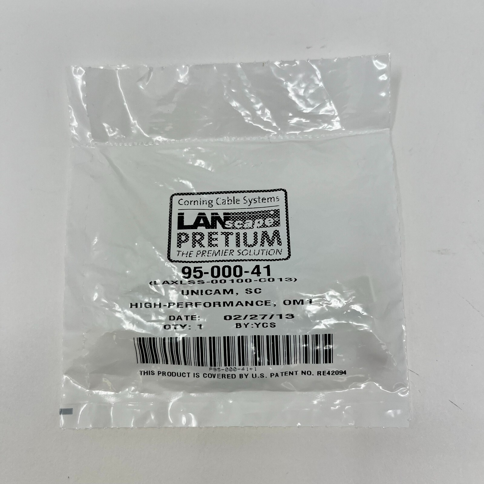 Corning 95-000-41 Unicam High-Performance Connector