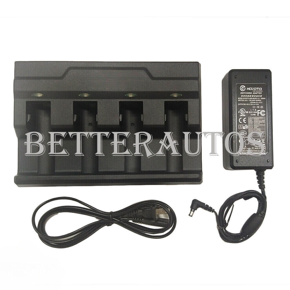 4-Slot Battery Charger SAC3600-4001CR for Zebra DS3678, DS3600, LI3678 LI3600
