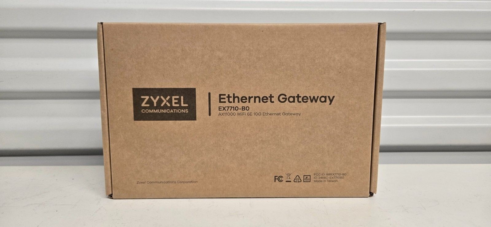ZYXEL EX7710-B0 AX11000 WiFi 6E 10Gb WAN/LAN Tri Band Ethernet Router New