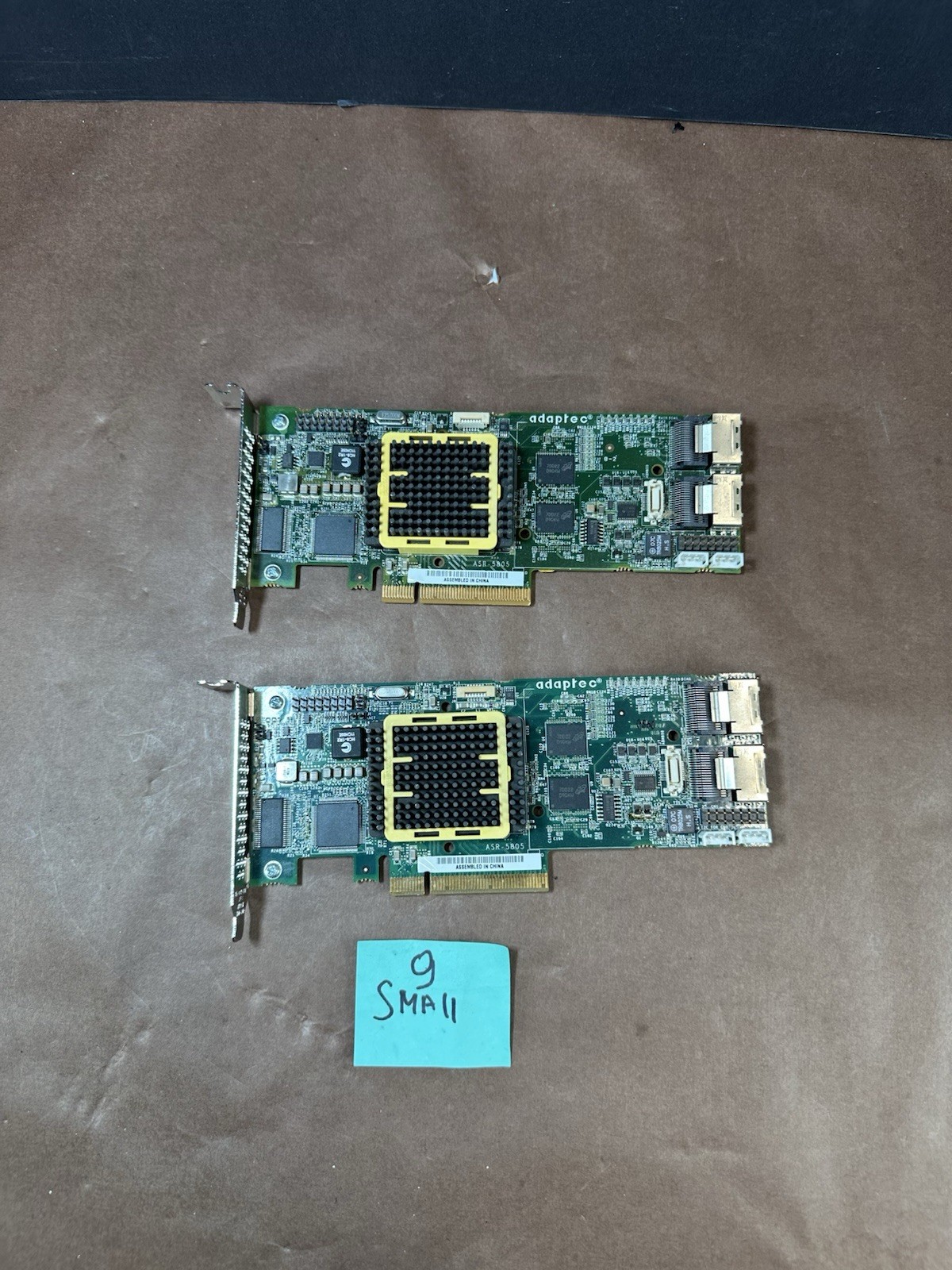 Lot-2 ADAPTEC ASR-5805 UNTESTED Ships Fast