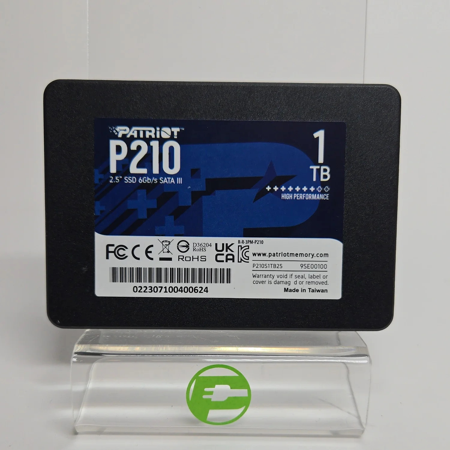 Patriot 2.5" P210 1TB SATA III 6Gbps SSD P210S1TB25
