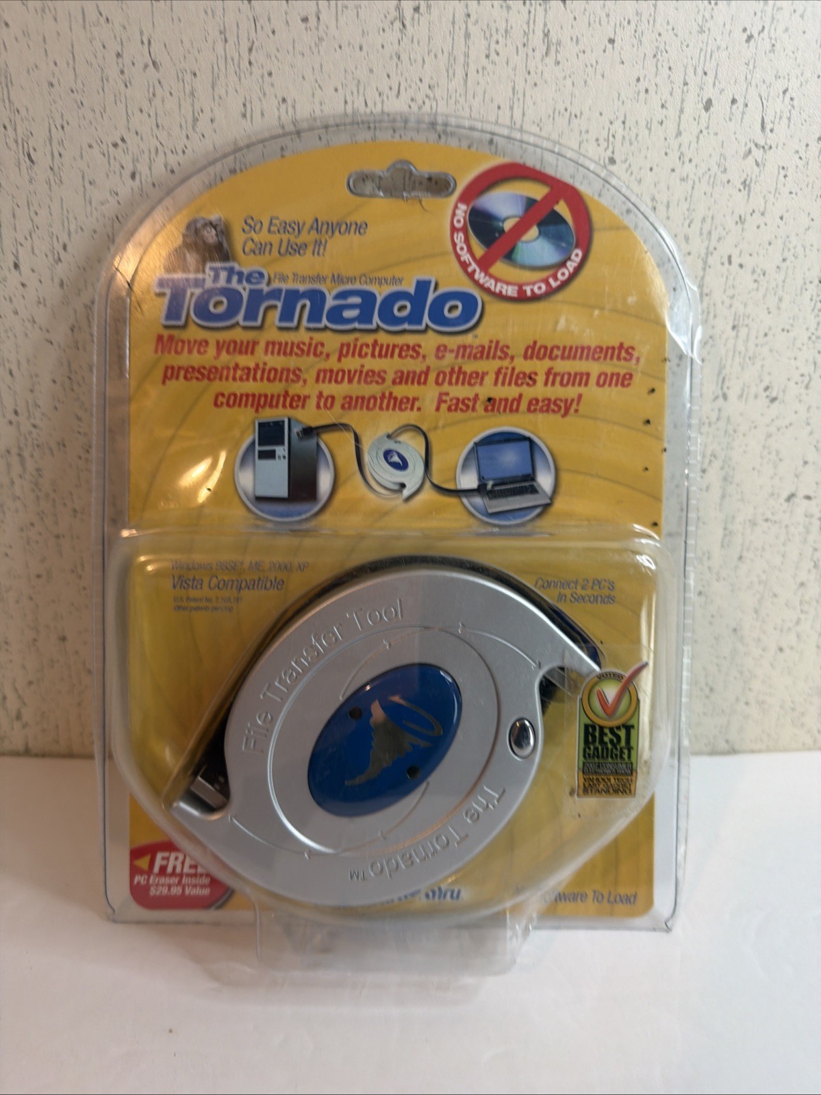 The Tornado ~ File Transfer Micro Computer Tool ~ Brand New ~ Factory Sealed
