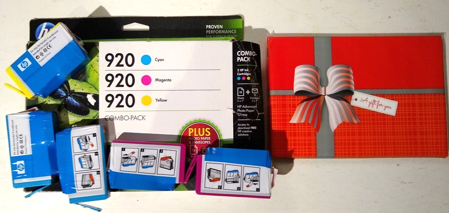 HP 920 CMY B3B30FN Tri-Color Ink Cartridge